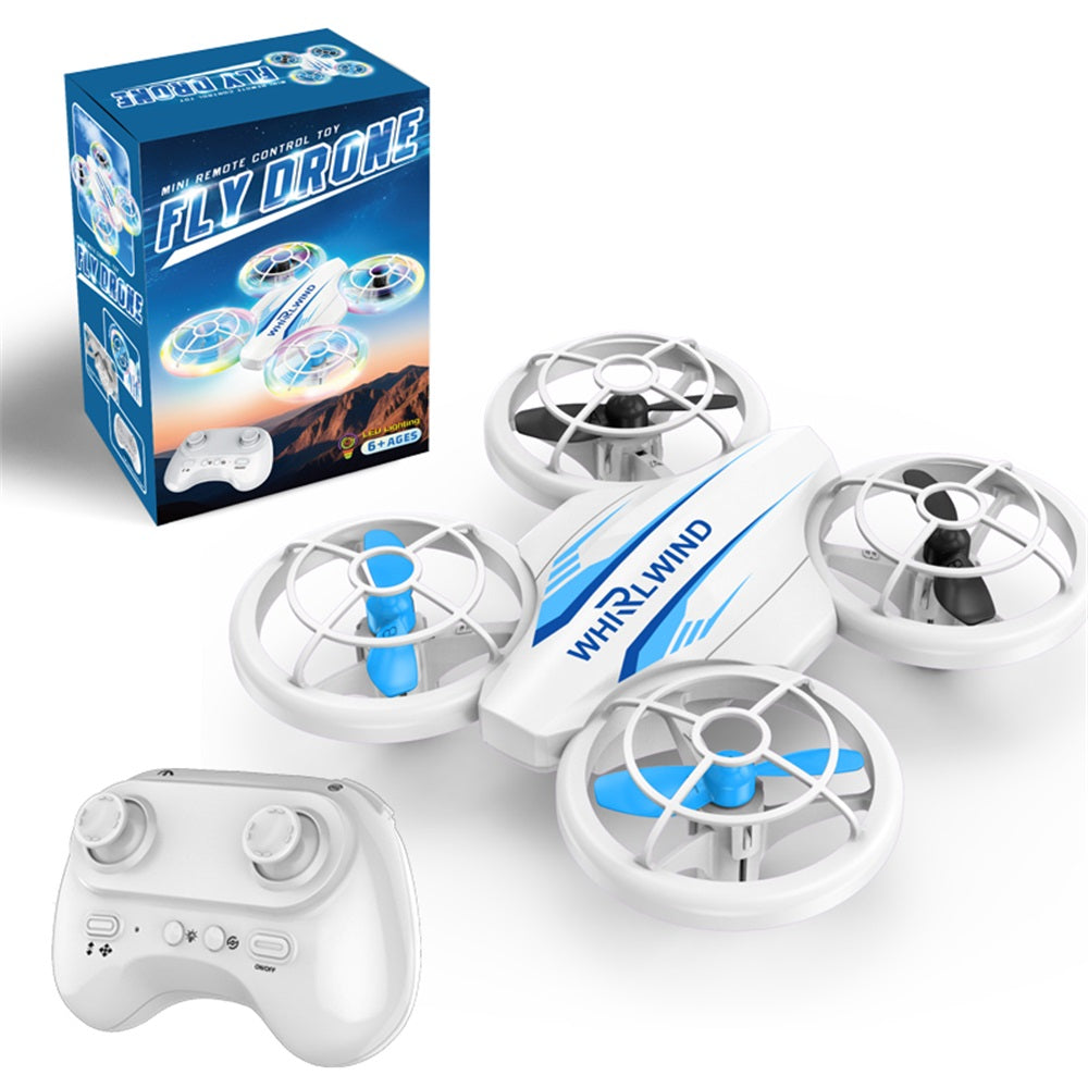 Mini Drone with LED Lights, Remote Control, 360° Stunts - Gift for Kids Manufacturer code MINI DRON Z OŚWIETLENIEM LED