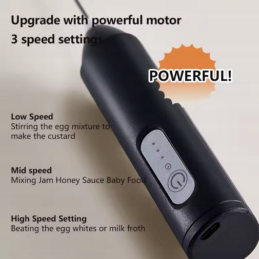 Mini Egg Coffee Milk frother 3 Speeds USB Wireless Manufacturer code 3118200241911