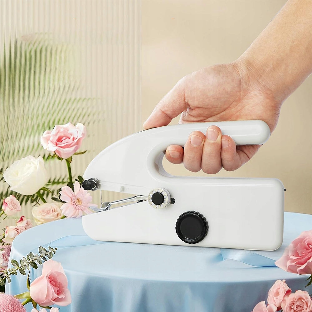 Mini Electric Hand Sewing Machine Fast Sewing, For Clothes, Jeans, DIY Packaging status original