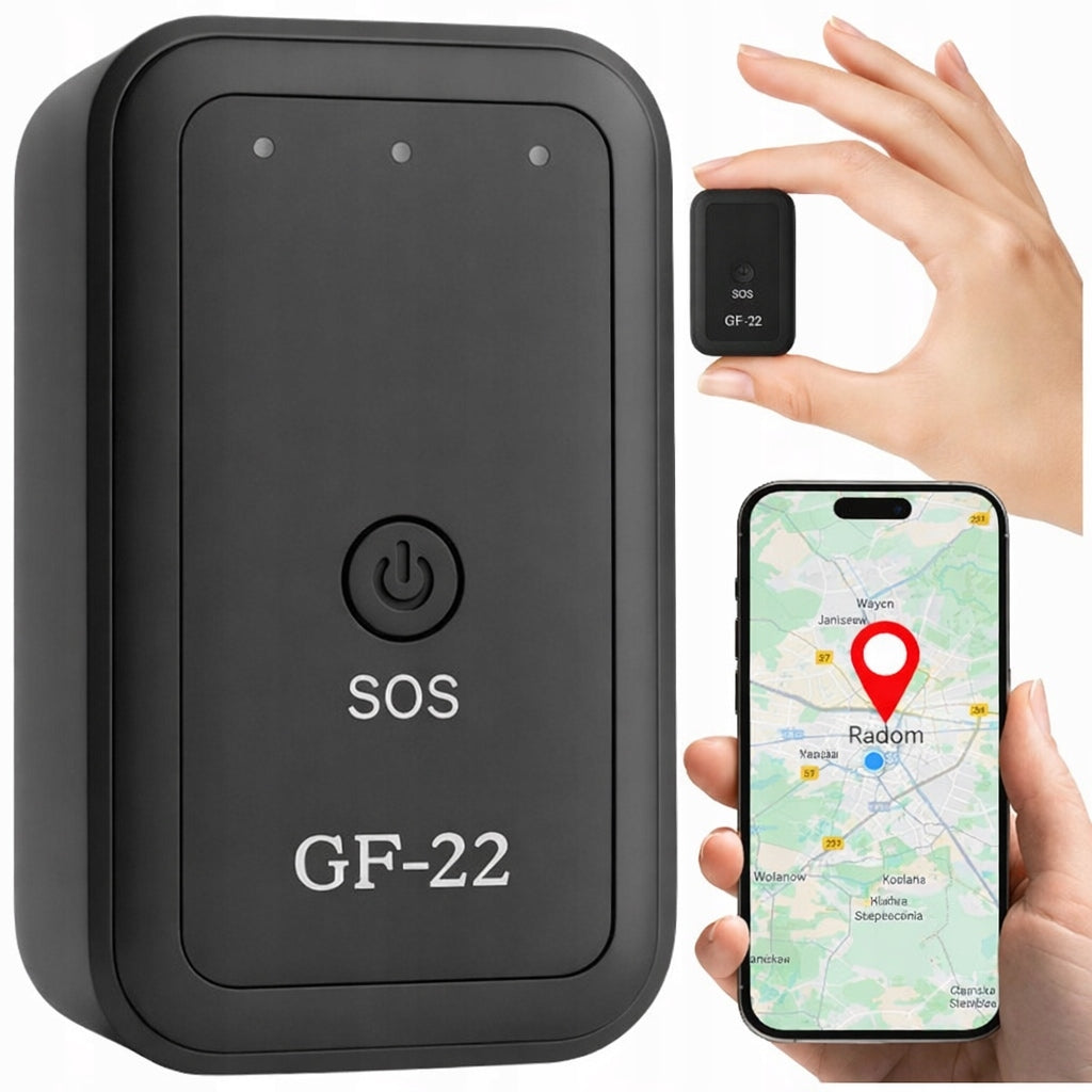 Mini GPS Locator GF-22 SOS Magnet Without Subscription