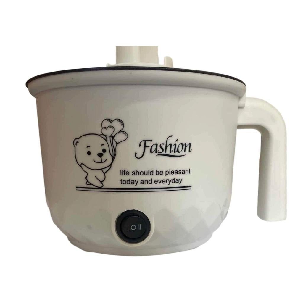 Mini Hot Pot Nonstick 2 Gear Dry Protection Electric Rice Cooker white Packaging status original