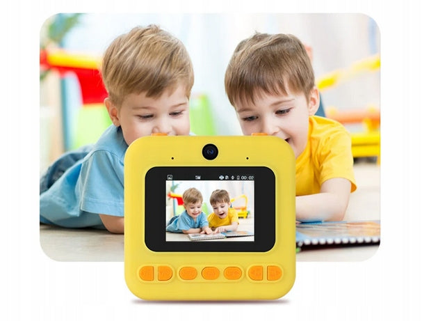 Mini Instant Camera with Kids Printer LCD Printer Lanyard Paper Manufacturer code kndshop
