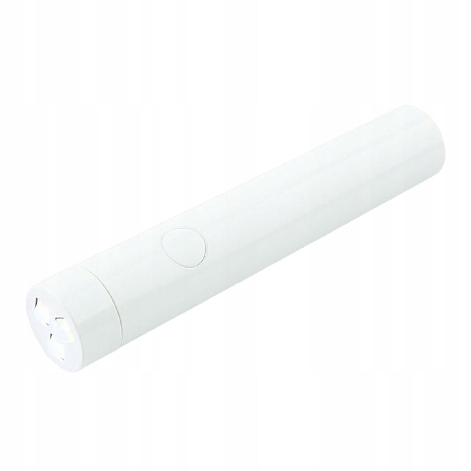 Mini LED Flashlight Lamp Nail Dryer USB Charging Lithium Battery White
