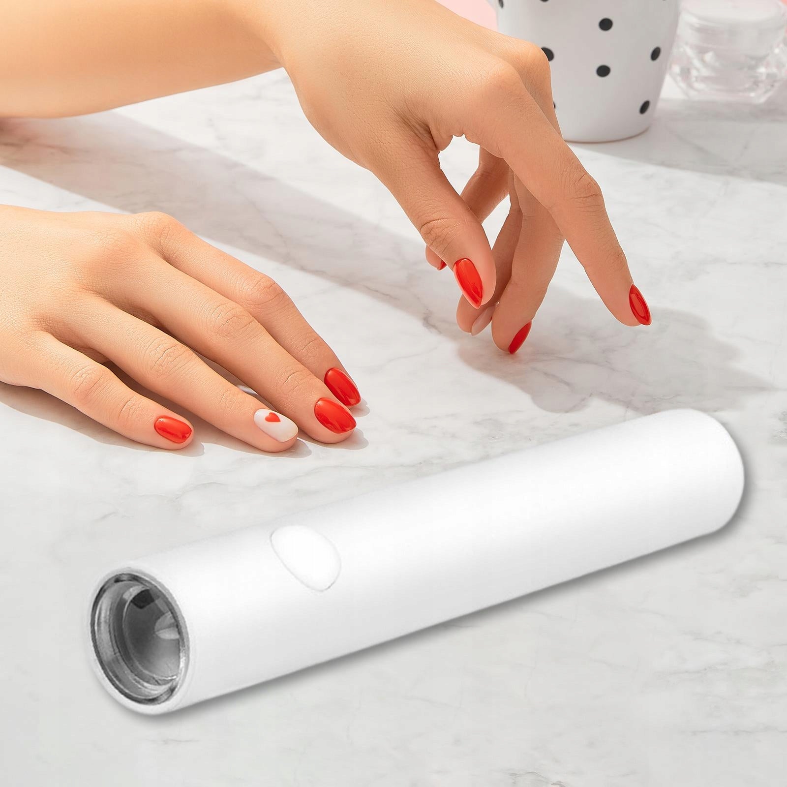 Mini LED Nail Lamp/ Mini Nail Dryer Lamp/ Nail Polish Drying Light for Home