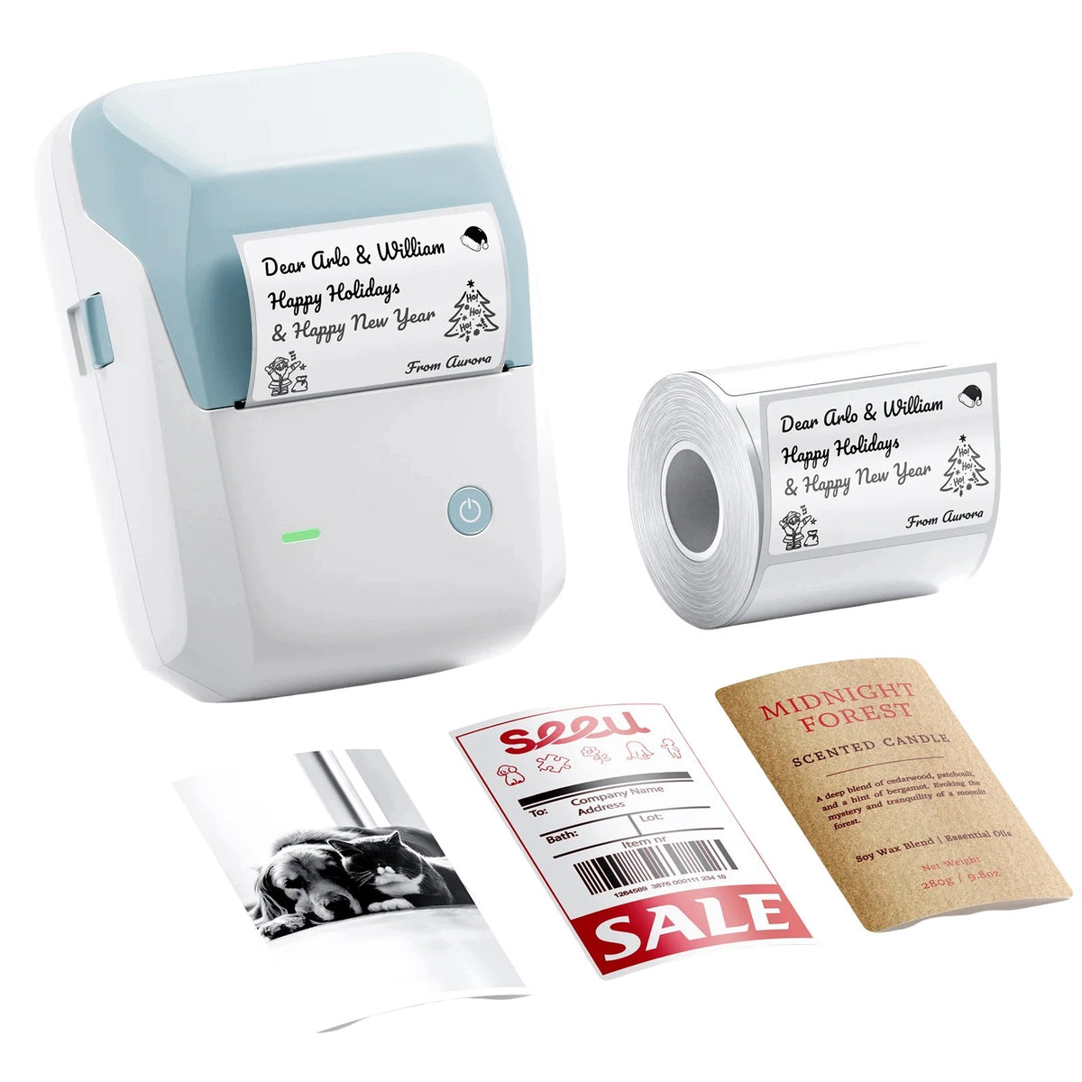 Mini NIIMBOT B1 Pro Self Adhesive Label Thermal Printer - Blue