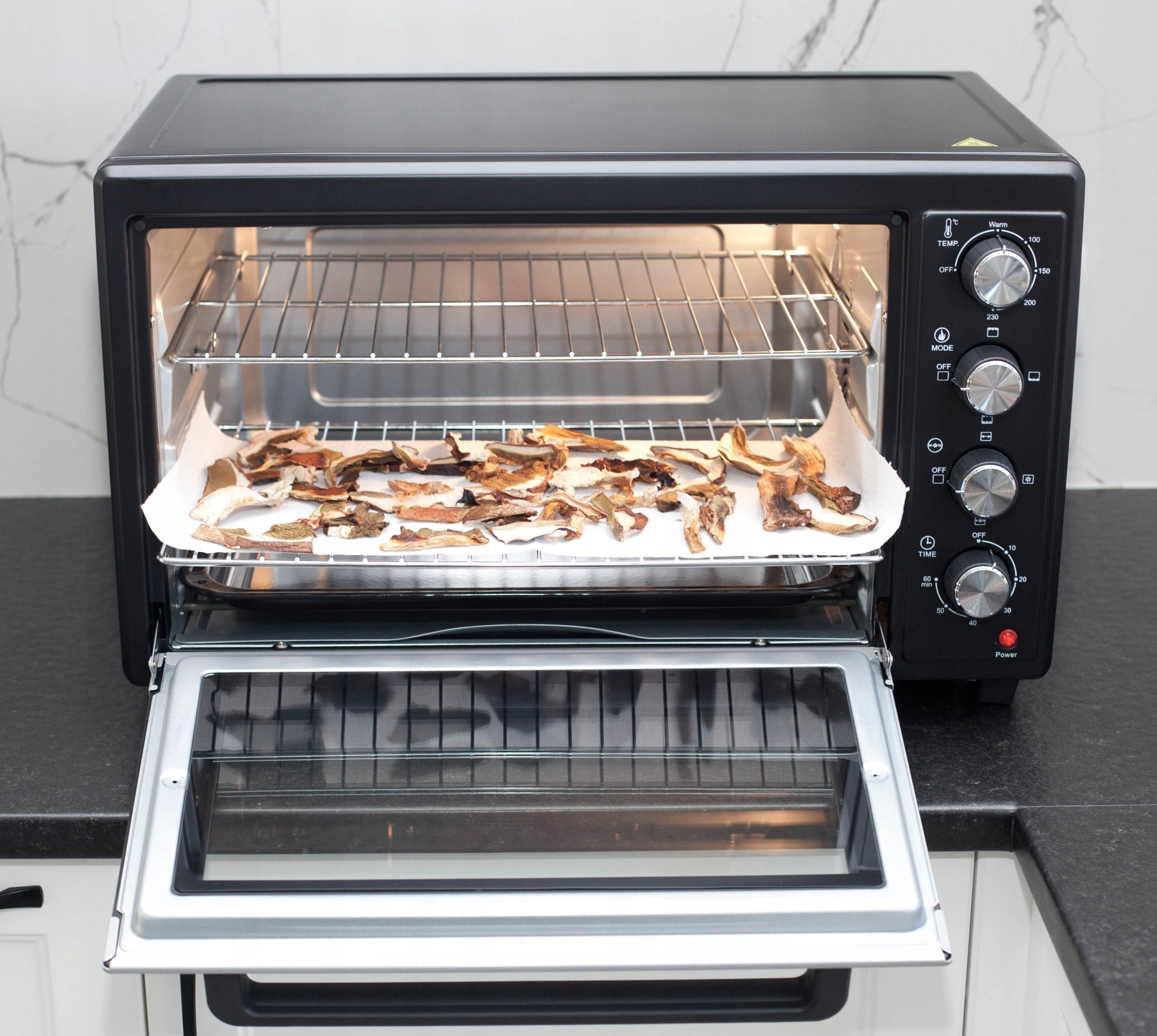 Mini Oven 48L Mushroom Dryer - Thermocouple Variety Light 2x Glass Manufacturer code piekarnik-48
