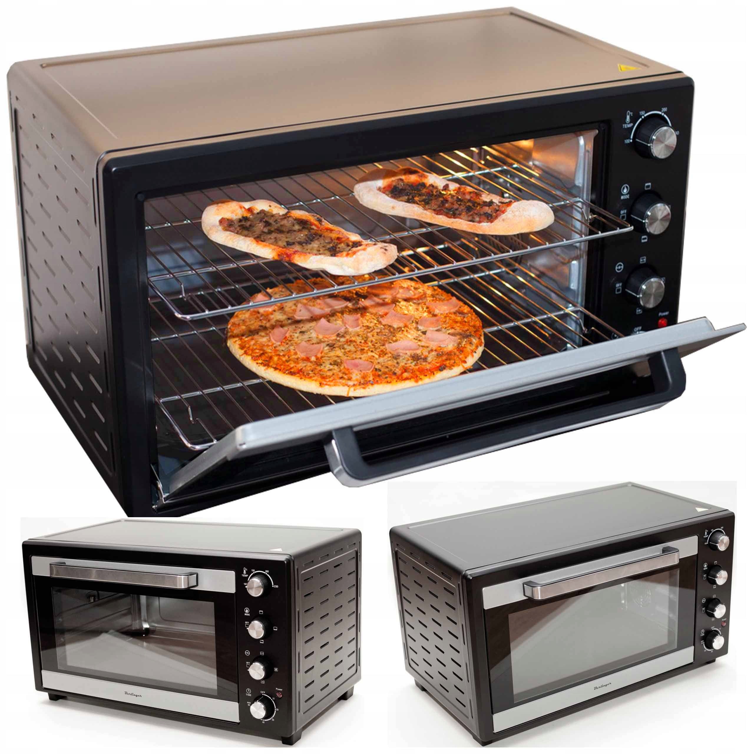 Mini Oven 65L Mushroom Dryer - Thermocouple Variety Light 2x Glass