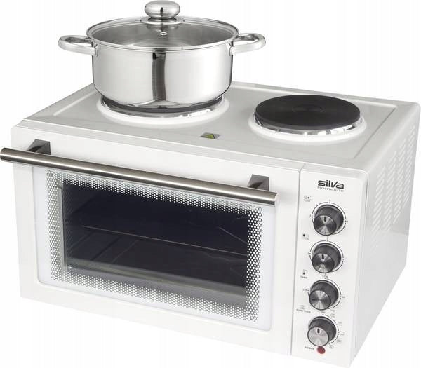 Mini Oven Electric Stove Silva KK2900 30L 1400W white Kombi Grill Packaging status original