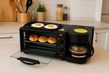 Mini Oven Electric Toaster 3in1+ Coffee Maker Strong Freestanding Brand no brand