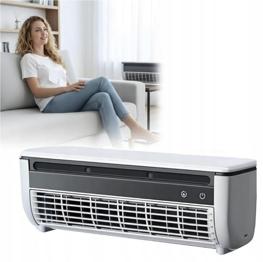 Mini Portable Plus Wall Mounted Air Conditioner DrillFree Cordless Wall