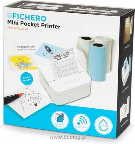 Mini Portable Thermal Photo Printer For Children's Paper USB M5 Manufacturer code 8711568077459