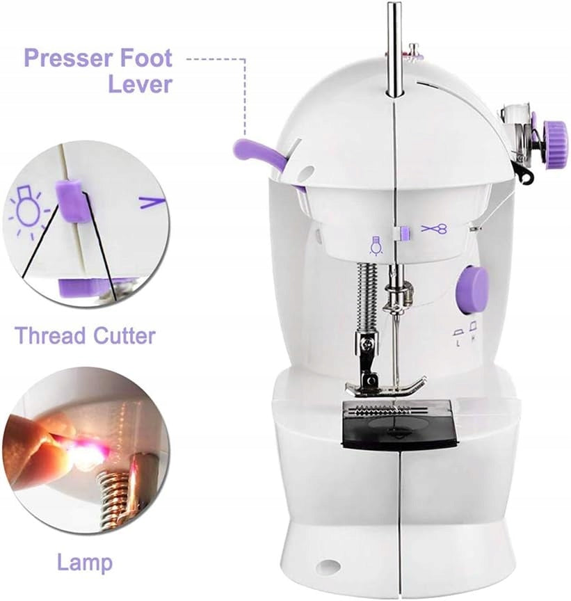 Mini Sewing Machine Multifunction Portable SM-202A Manufacturer code SM-202A