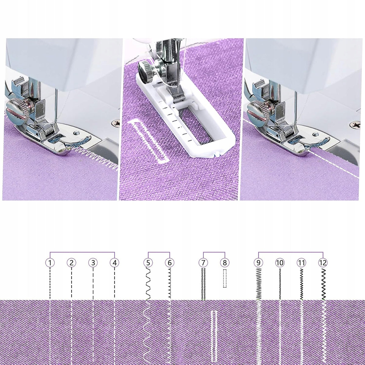 Mini Sewing Machine Portable With Pedal + Tailor Set Freebie Brand no brand