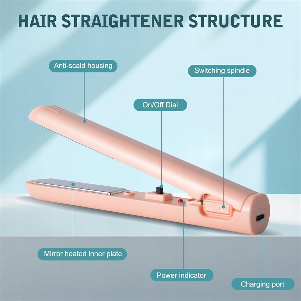 Mini Straightener and Curler 2in1 USB Ceramic – Hair Styling on the Go EAN (GTIN) 6978231234317