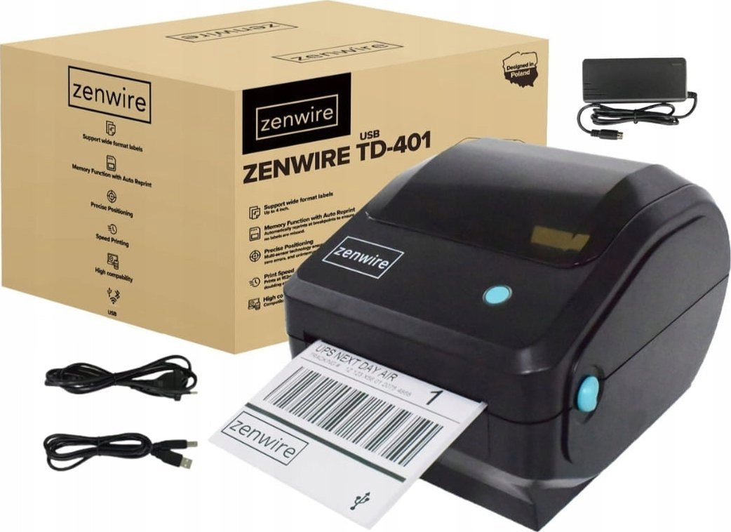 Mini Thermal Printer for Self Adhesive Courier Labels 100x150
