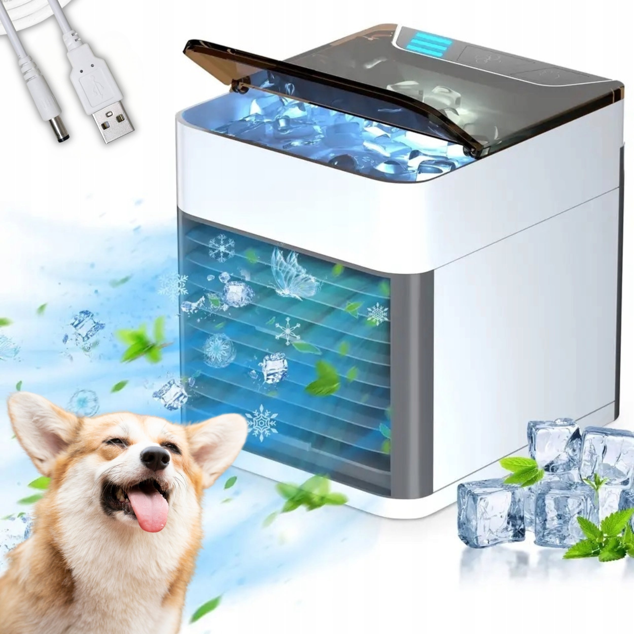 Mini USB Air Conditioner Sternhoff SDH225 Portable 3in1 Moisturizing Air Conditioner