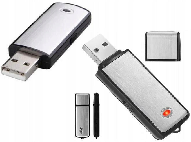 Mini USB Flash Drive Recorder 8GB Spy Eavesdropping USB Call Recording Manufacturer code PENDRIVE PODSŁUCH SZPIEGOWSKI USB X09 8GB