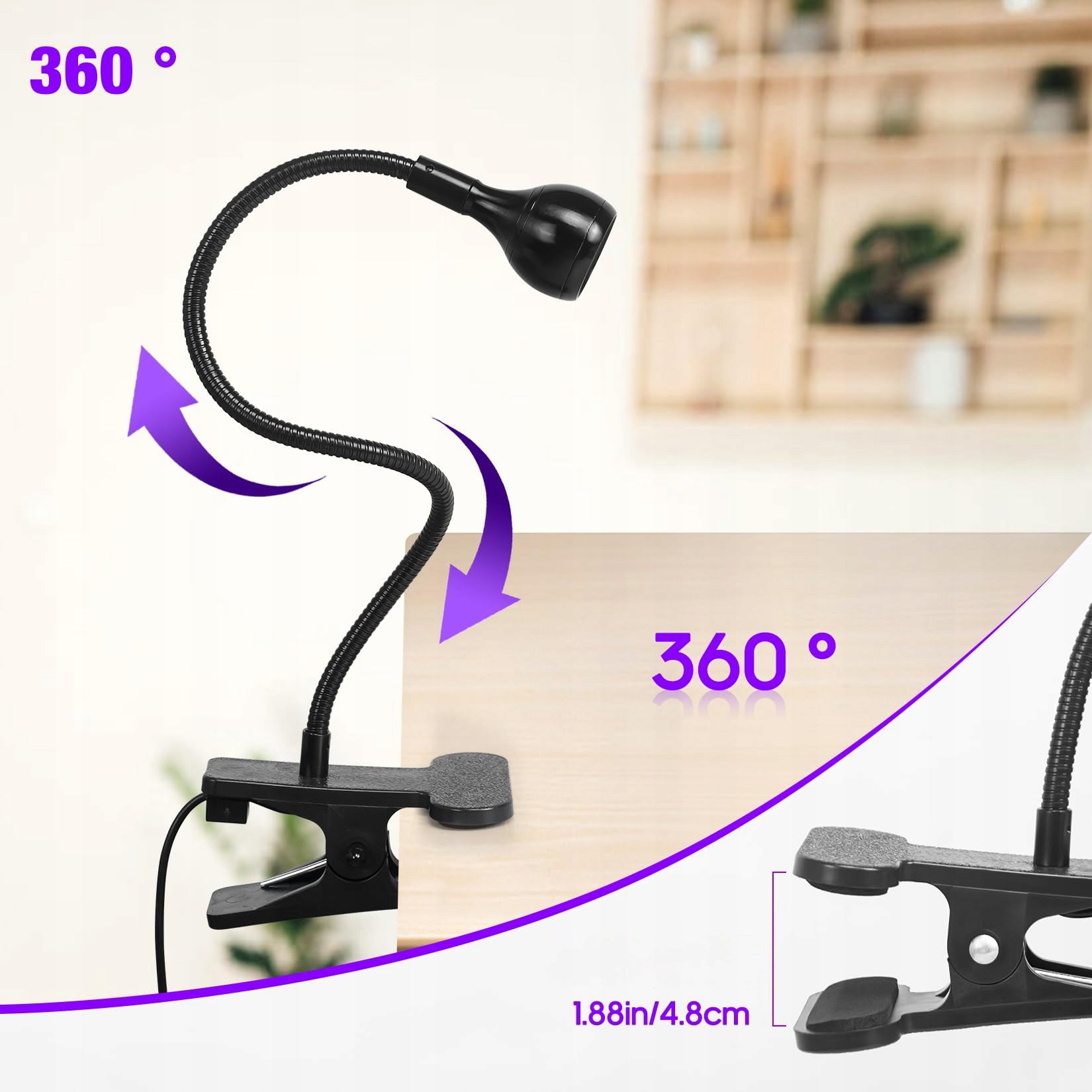Mini UV LED Lamp 3W for Hybrid Zelu Tipsow Dual Form for Clip Brand no brand