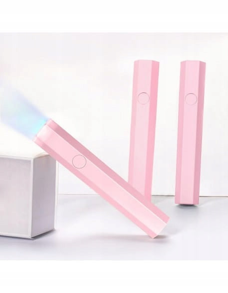 Mini UV/LED lamp 3W - pink