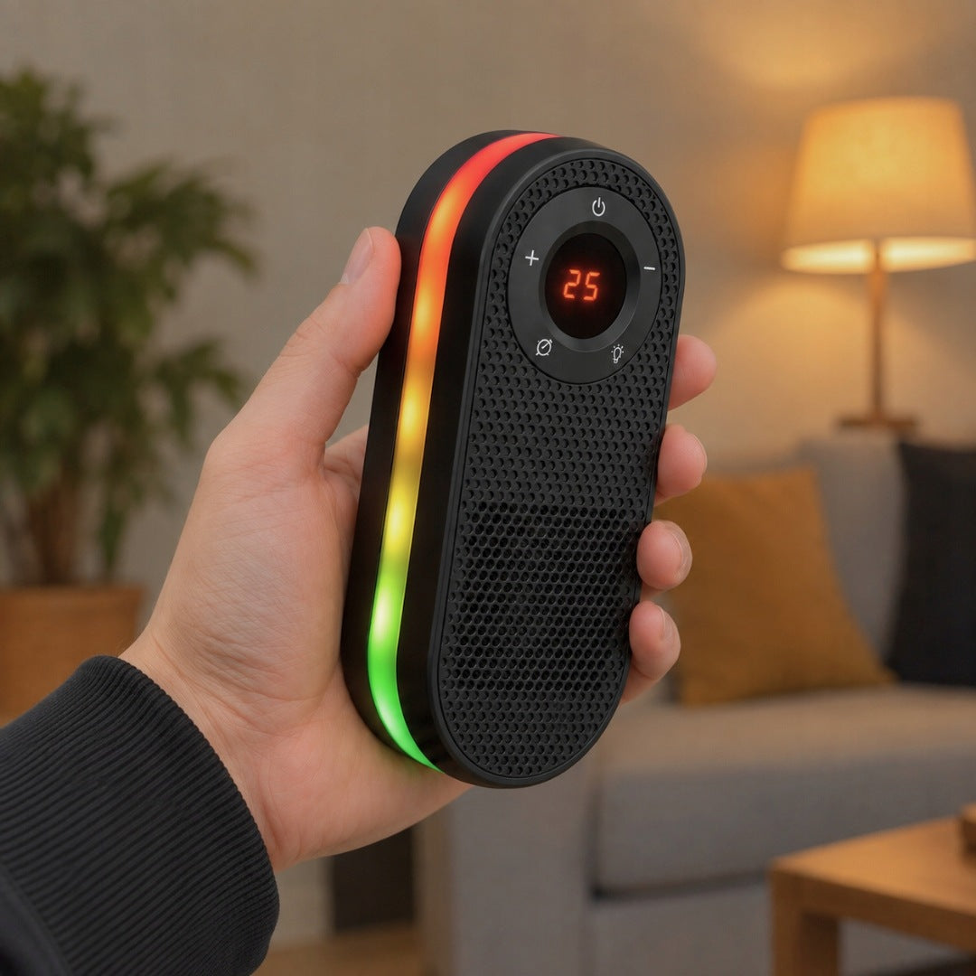 Mini electric heater ADM WG-111 1000W PTC with remote control and LCD Manufacturer code Q-5454554888