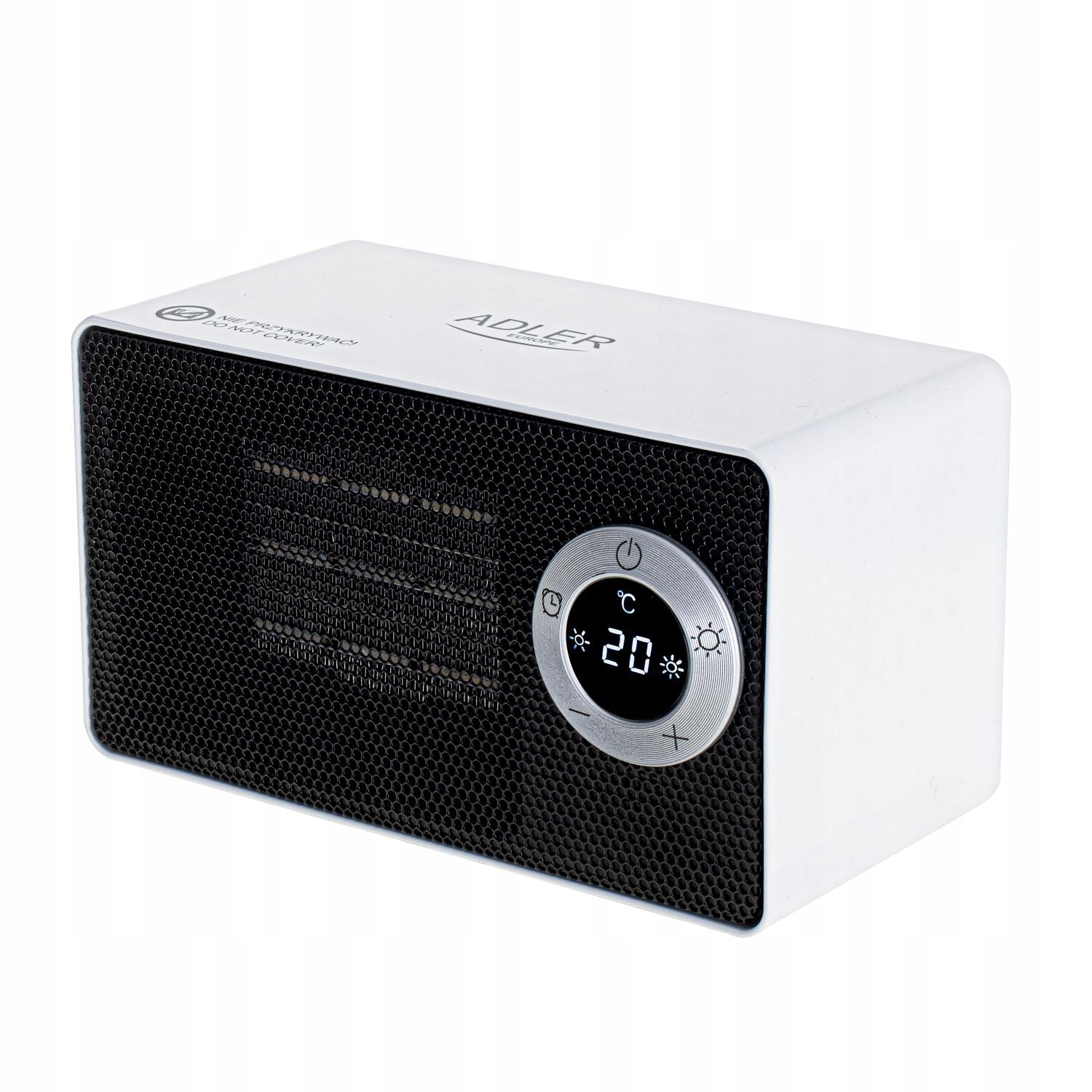 Mini fan ceramic heater 1000W with LCD regulation Adler AD7746 Packaging status original