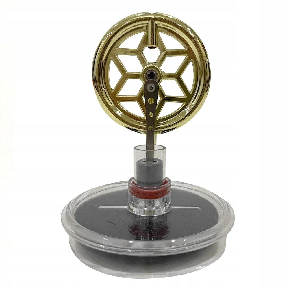 Mini model Stirling engine, experimental steam engine