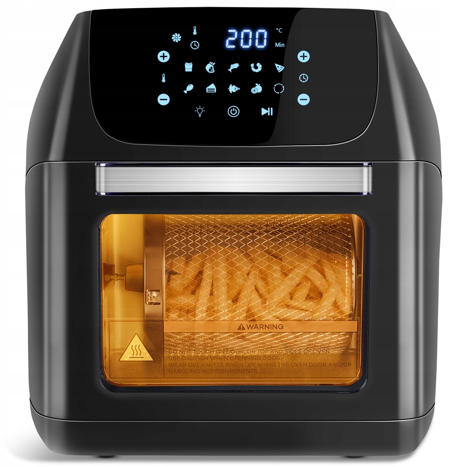 Mini oven Aigostar 300010YVM 12 l black