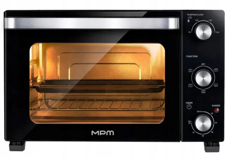 Mini oven MPM MPE16/T Black Packaging status original