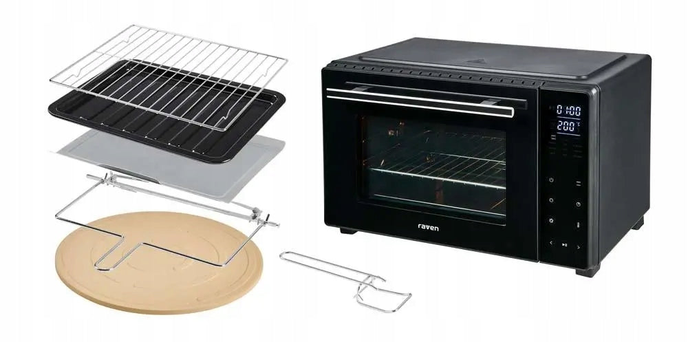 Mini oven RAVEN EPI008 35L Temperature control Timer 1870 W