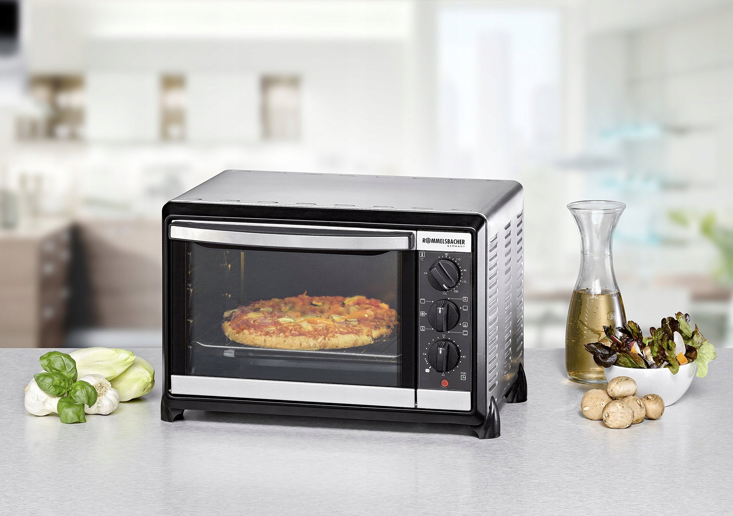 Mini oven Rommelsbacher BG 1055/E 18 l black Brand Rommelsbacher
