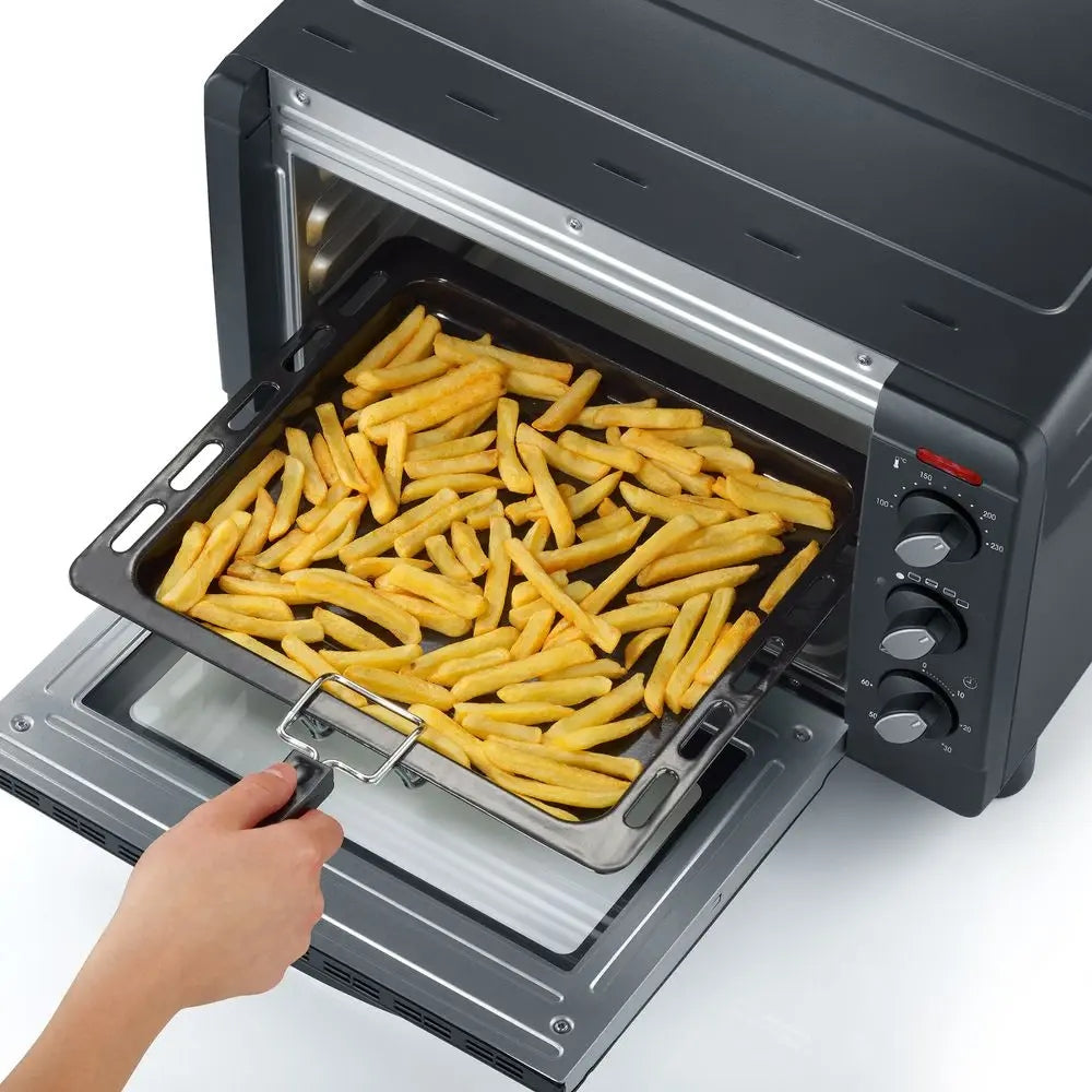 Mini oven Severin TO 9560 20 l black TOASTER PLUS PIZZA STONE