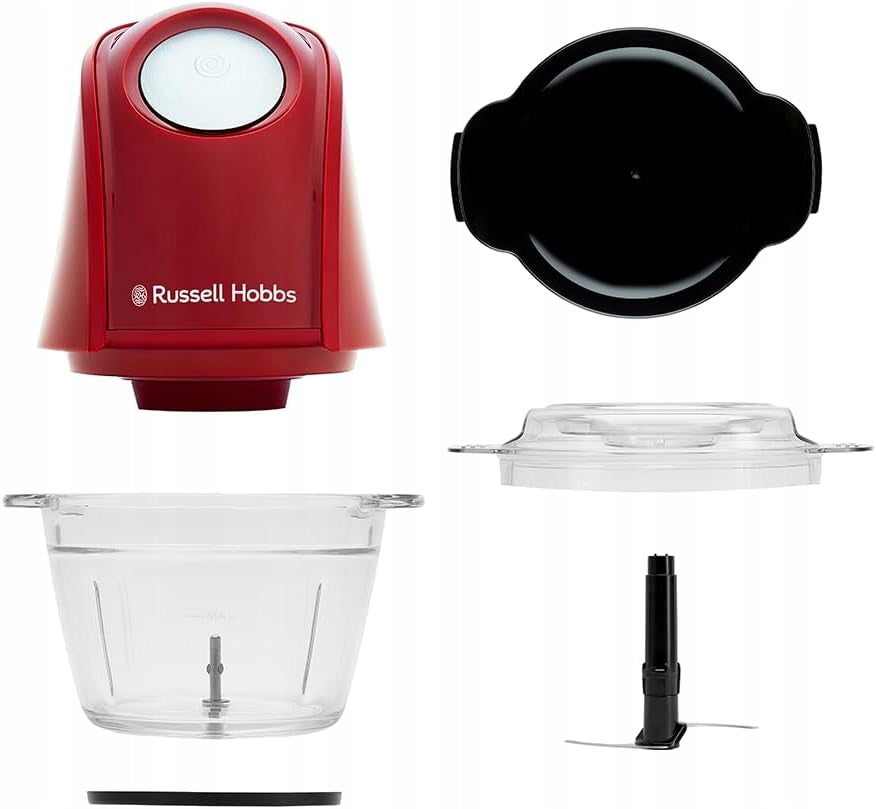 Mini shredder Russell Hobbs Picadora 350W 500ml red Dominant color red