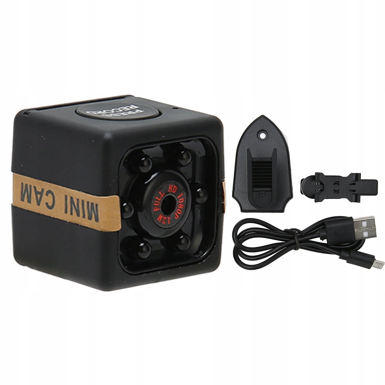 Mini spy camera SMART detection hidden camera Small 1080P +Handle