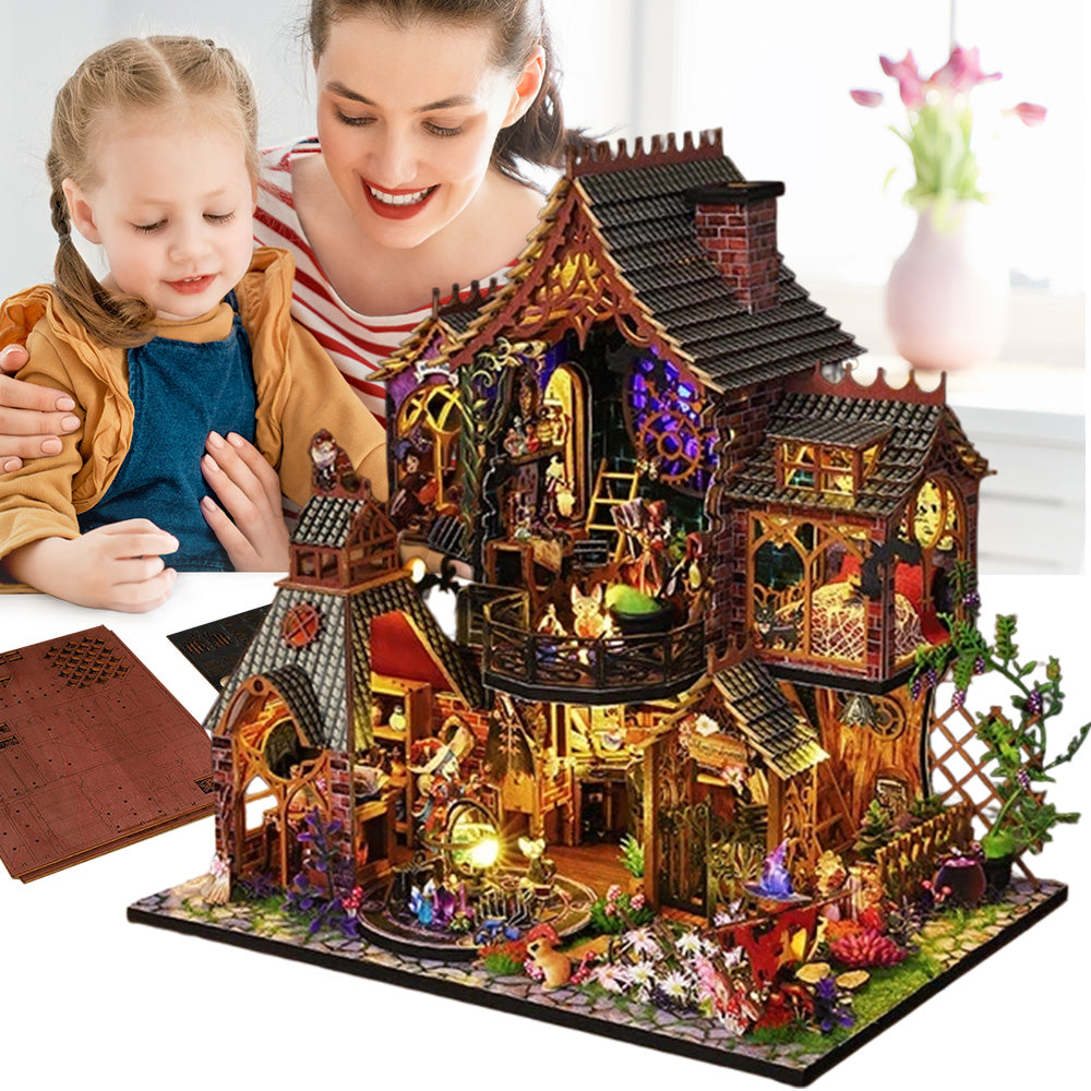 Miniature Fantasy DIY Folding House Gift For Teenagers