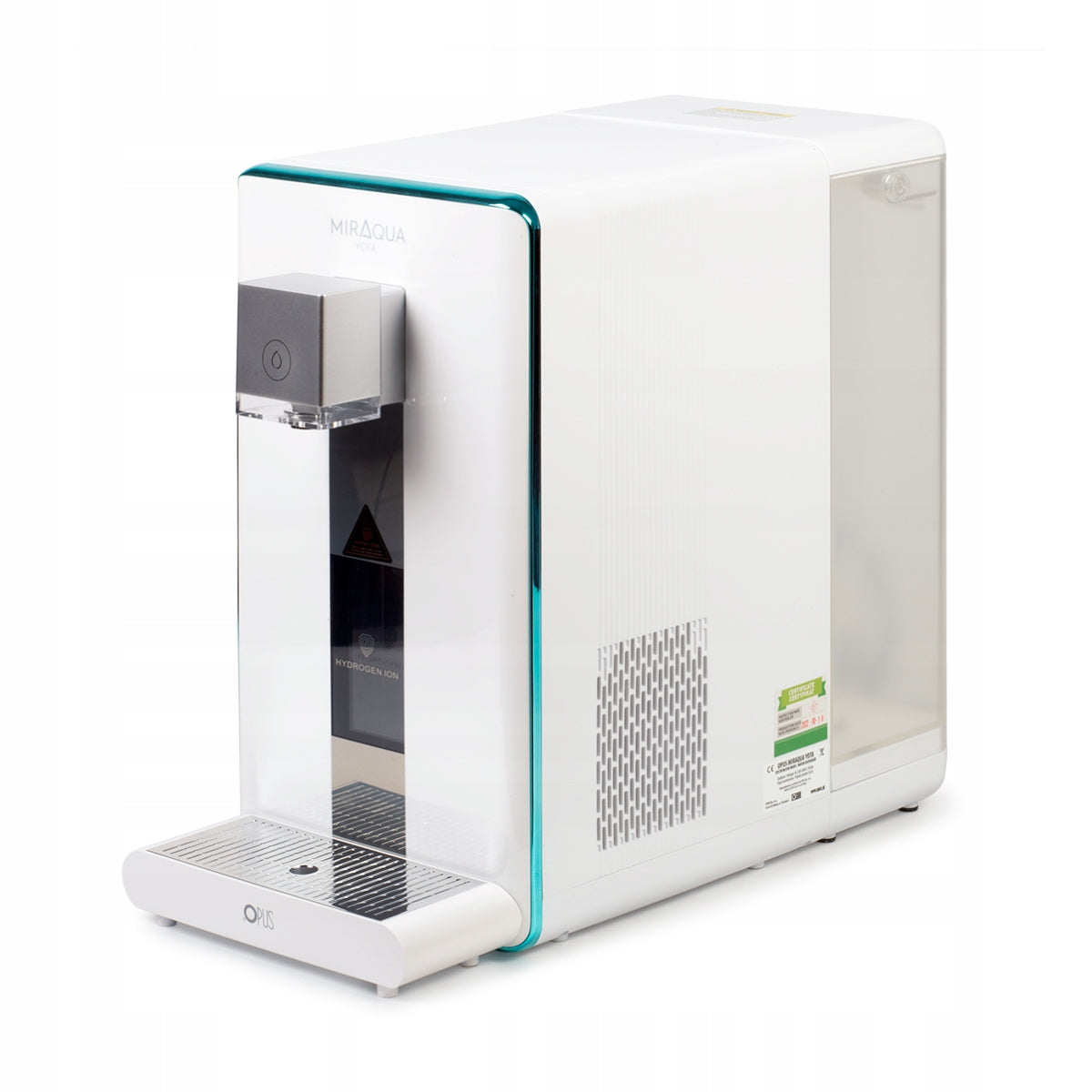 Miraqua Yota Reverse Osmosis Countertop Water Dispenser, Hydrogenated Water Manufacturer code Miraqua Yota
