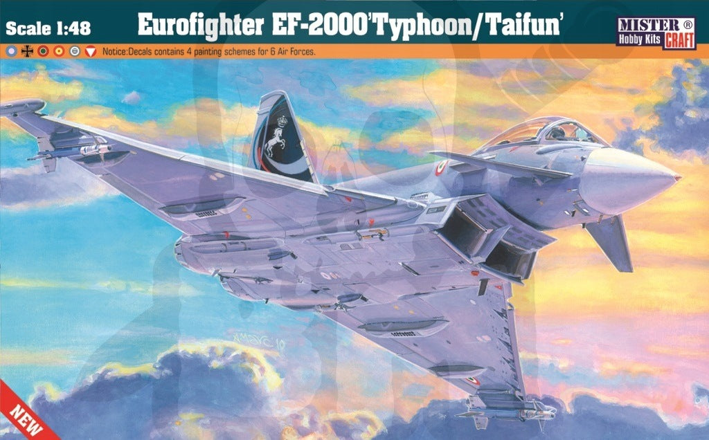 Mistercraft G06 Eurofighter Typhoon 1:48 aircraft model