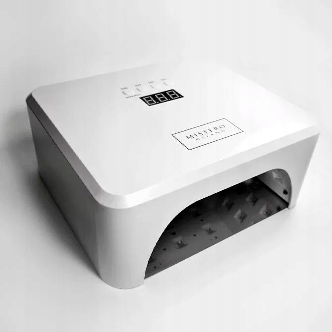 Mistero Milano MaxiCure 60W wireless UV/LED lamp Additional features power adjustment motion sensor sound signal timer removable bottom