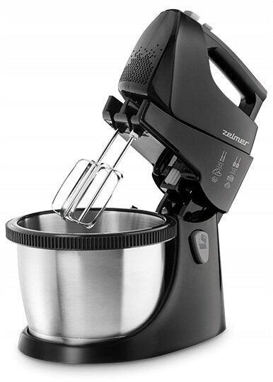 Mixer ZELMER ZHM2559BS Black Included equipment rotary bowl