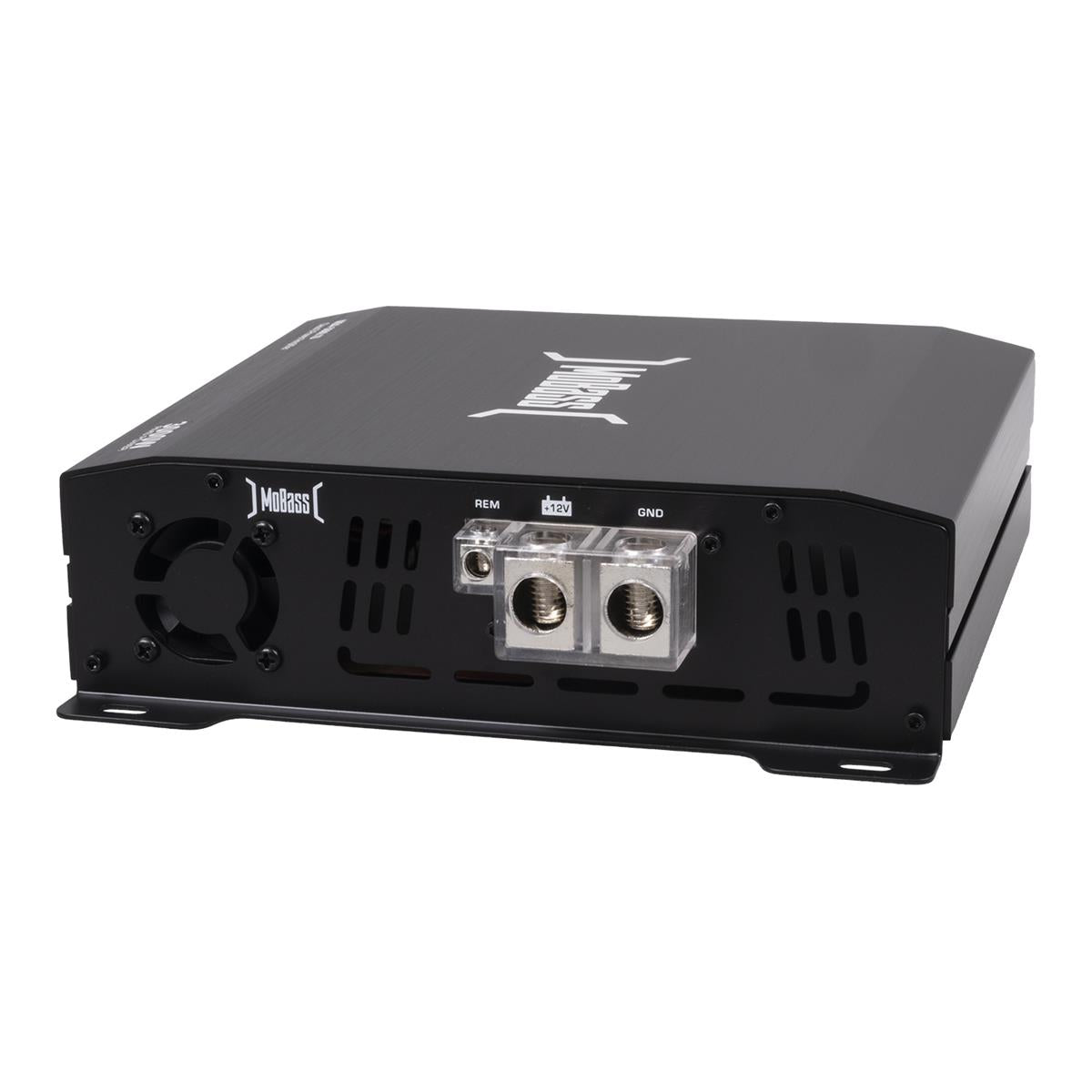 MoBass MBA-3000.1D 800/1200/3000Rms Small Dimensions! Remote Control with Clip Manufacturer code MBA-3000.1D