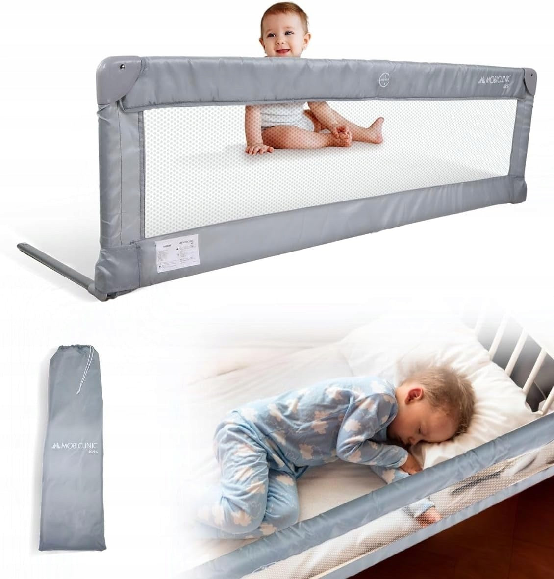 Mobiclinic Folding Protective Barrier for Cot