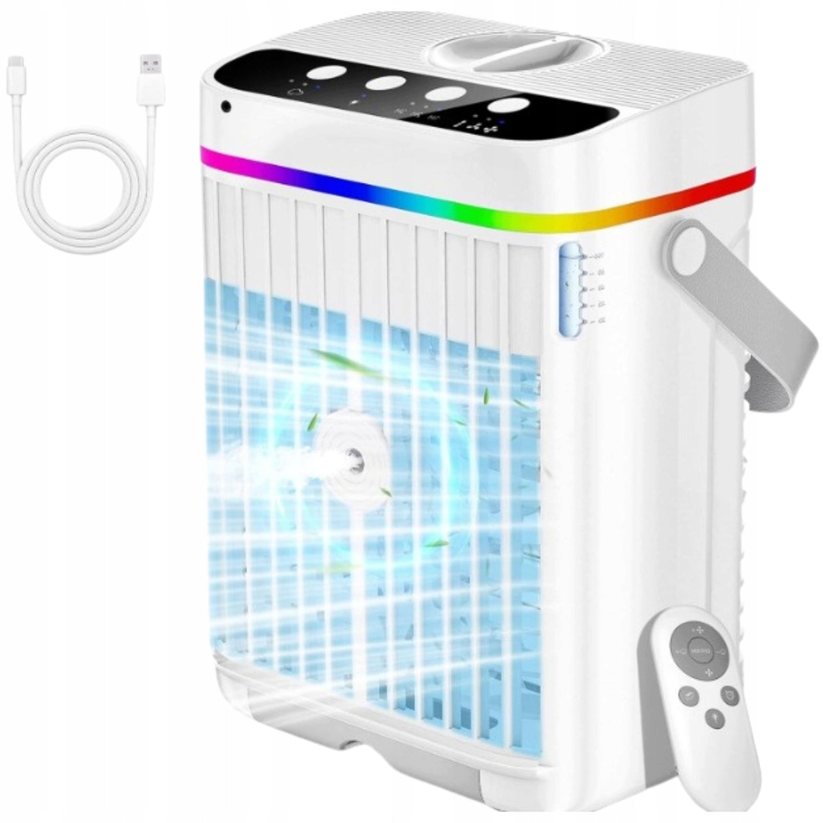 Mobile Air Conditioner Portable with Timer 3 Speeds 1250 ml Capacity