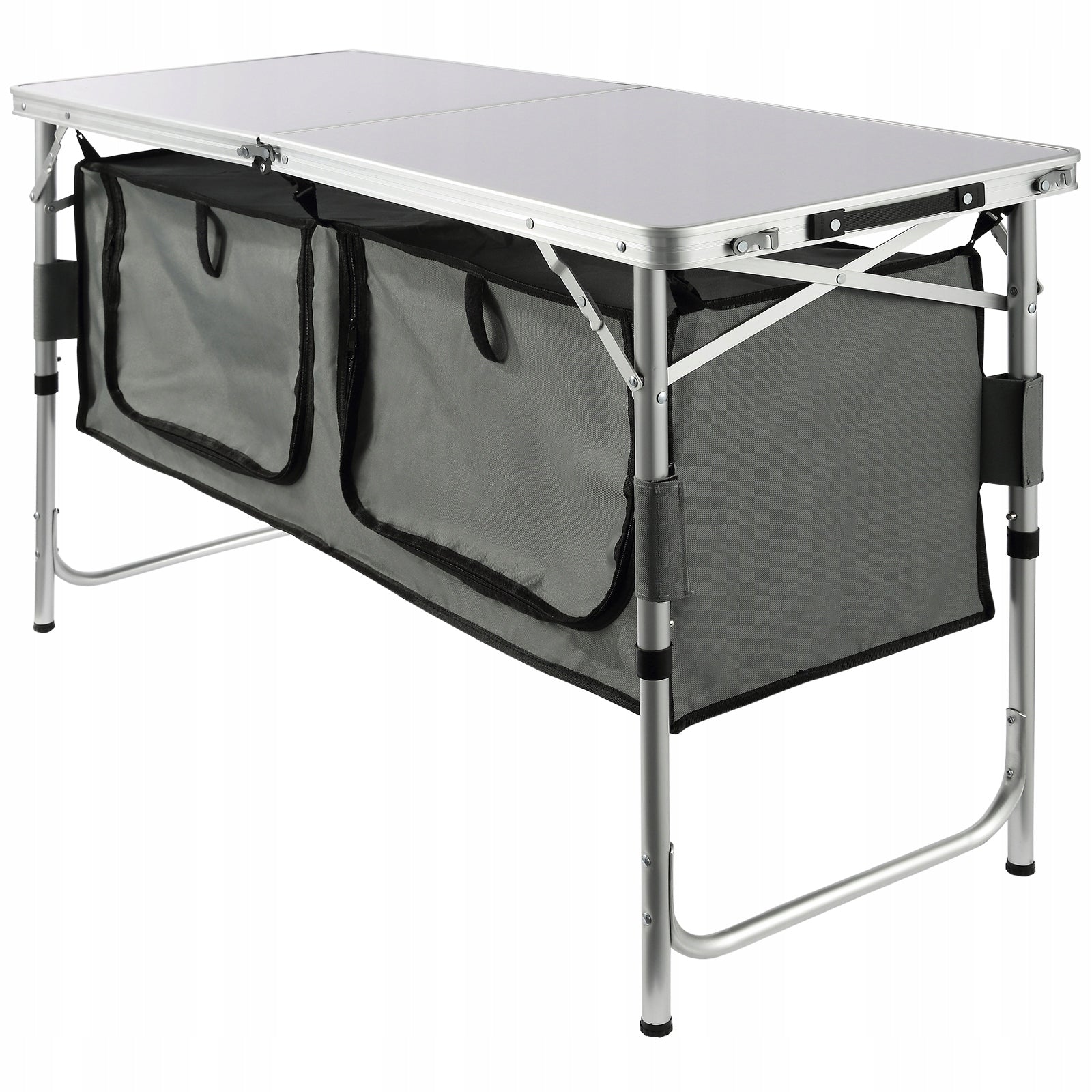 Mobile Kitchen Load Capacity 100KG Gray Portable Product Weight 5.5 KG