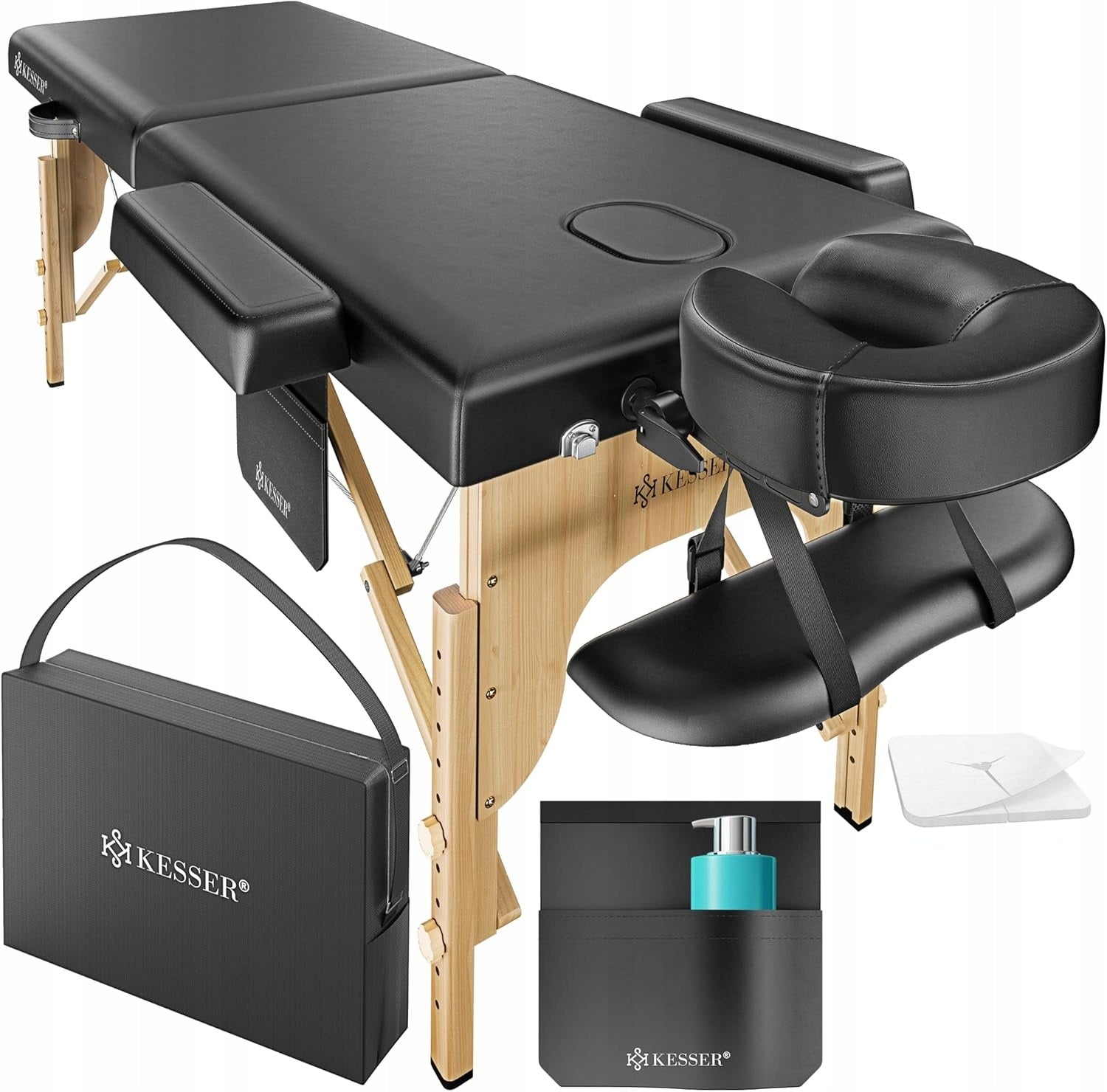 Mobile Massage Table KESSER Folding 210x80 cm