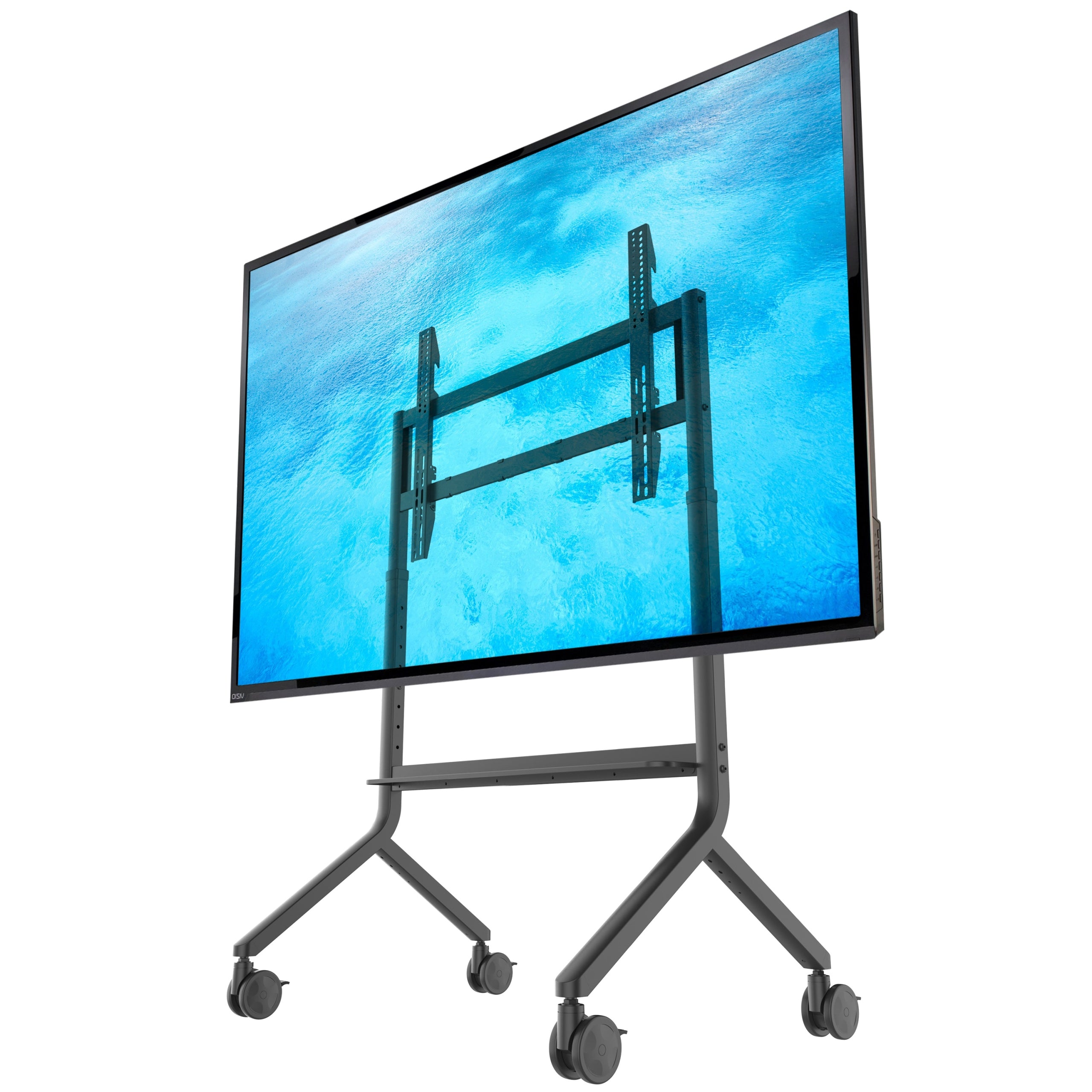 Mobile TV Stand and Interactive Boards Cart TV 55"-90" VESA