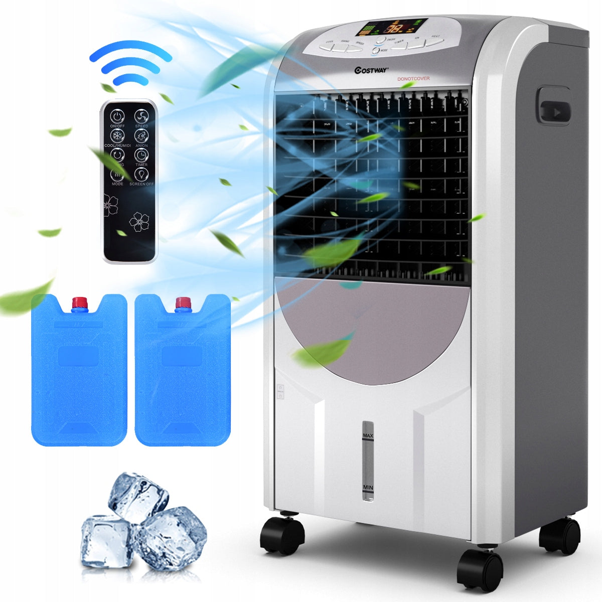 Mobile air conditioner 4in1 cooling + heating, ionization, humidification, PILOT Manufacturer code ES10349DE-GR+++