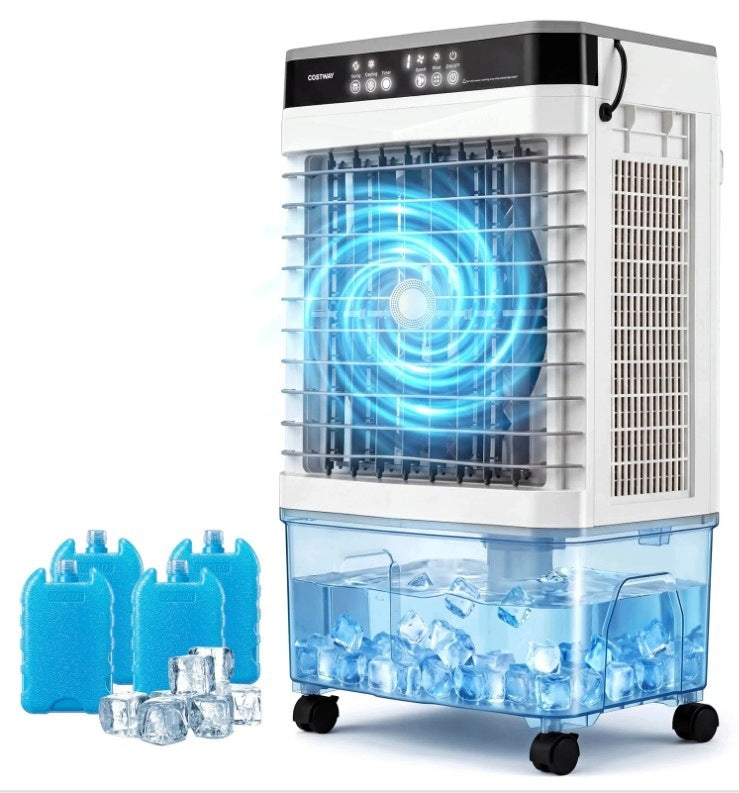 Mobile air conditioner with water tank 45 x 33 x 77,5 cm