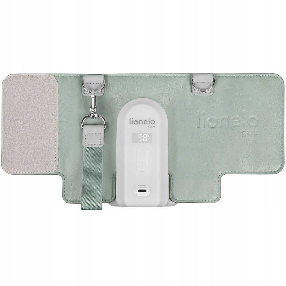 Mobile bottle warmer Lionelo Thermup Go Evo green Manufacturer code bezgłośna praca, termostat, panel do obsługi