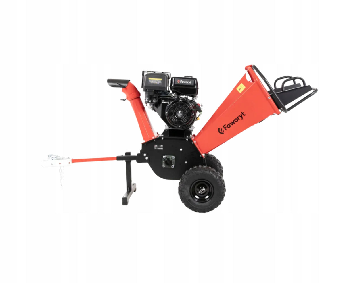 Mobile combustion shredder movable chimney GRS420D WR 420CC DUCAR Drum Packaging status original