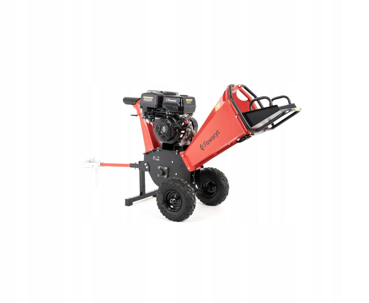 Mobile combustion shredder movable chimney GRS420D WR 420CC DUCAR Drum
