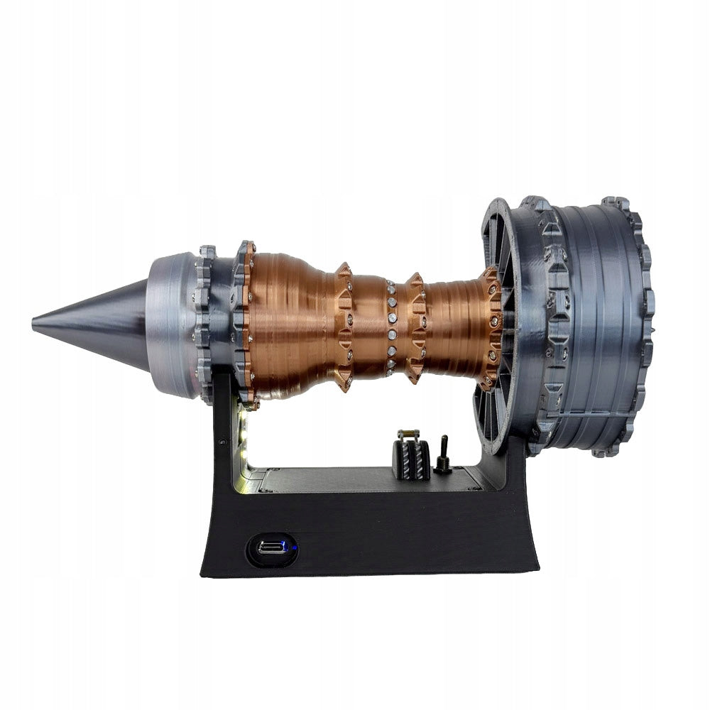 Model Jet Engine Airbus TR900 Turbo Fan Moving,LED, Gift Brand no brand
